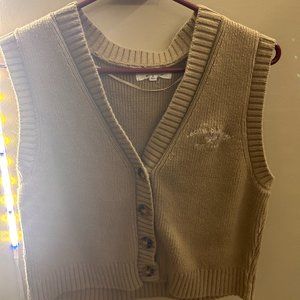 Pacsun Small Cropped sweater vest